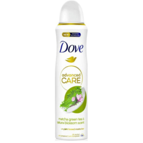 Антиперспірант-аерозоль Dove Advanced Care Matcha Green Tea & Sakura Blossom, 150 мл